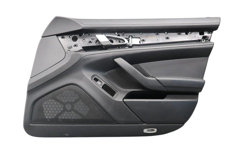 Load image into Gallery viewer, 10-16 Porsche Panamera 970 Front Right Side Interior Door Panel Black Oem

