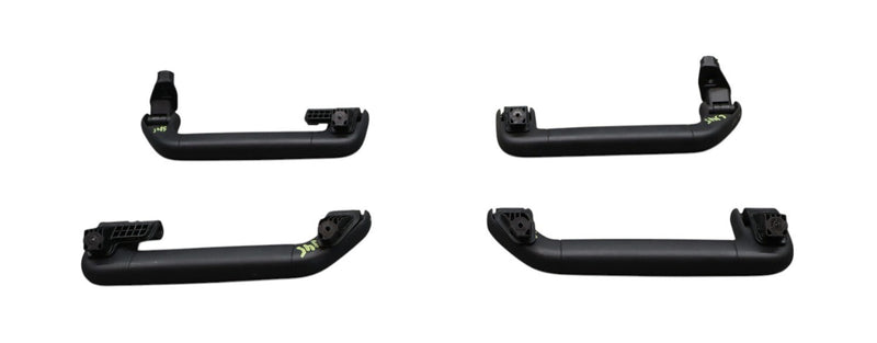 Load image into Gallery viewer, 11-18 Porsche Cayenne 958 Front &amp; Rear Roof Grab Bar Handle Black OEM
