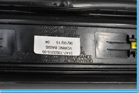 12-18 BMW 320i 328i 428i F30 Front Right Door Sill Step Scuff Plate 7263315 Oem