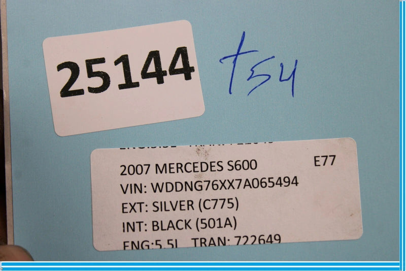 Load image into Gallery viewer, 07-13 Mercedes W221 S600 S550 Left Driver Side B Pillar Cover Trim OEM
