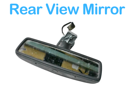 03-18 Bentley Continental GT Flying Spur Interior Rear View Mirror Black OEM