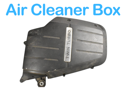 03-13 Bentley Continental Left Driver Side Air Cleaner Box 3W0129601G OEM