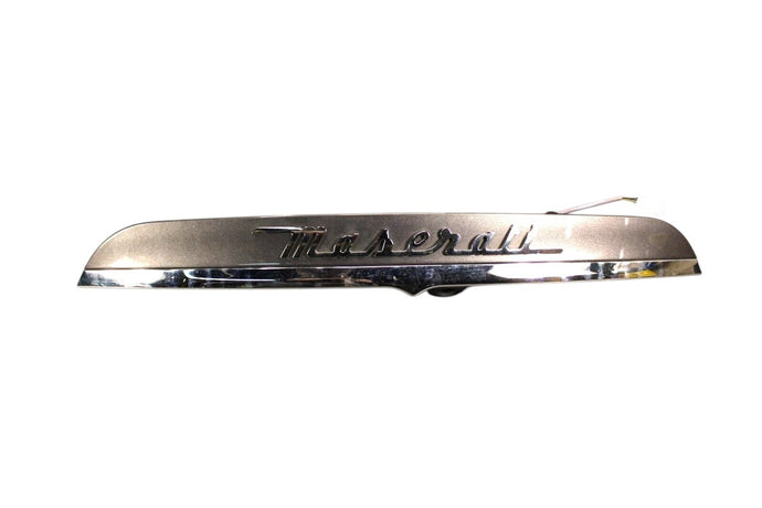 14-17 Maserati Ghibli Trunk Deck Lid License Light Lamp Molding Cover 670010759