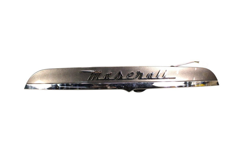 Load image into Gallery viewer, 14-17 Maserati Ghibli Trunk Deck Lid License Light Lamp Molding Cover 670010759
