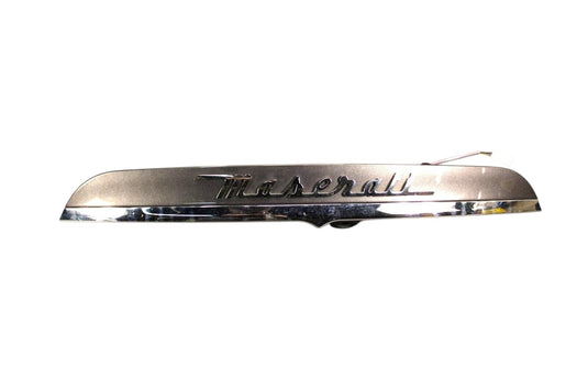 14-17 Maserati Ghibli Trunk Deck Lid License Light Lamp Molding Cover 670010759