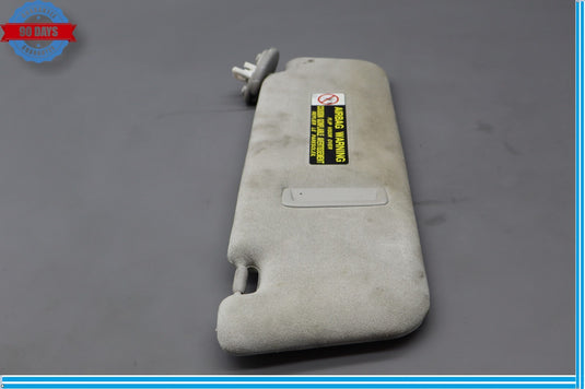 07-09 Lexus LS460 LS460L Front Left Drive Side Sunvisor Sun Visor Gray Oem