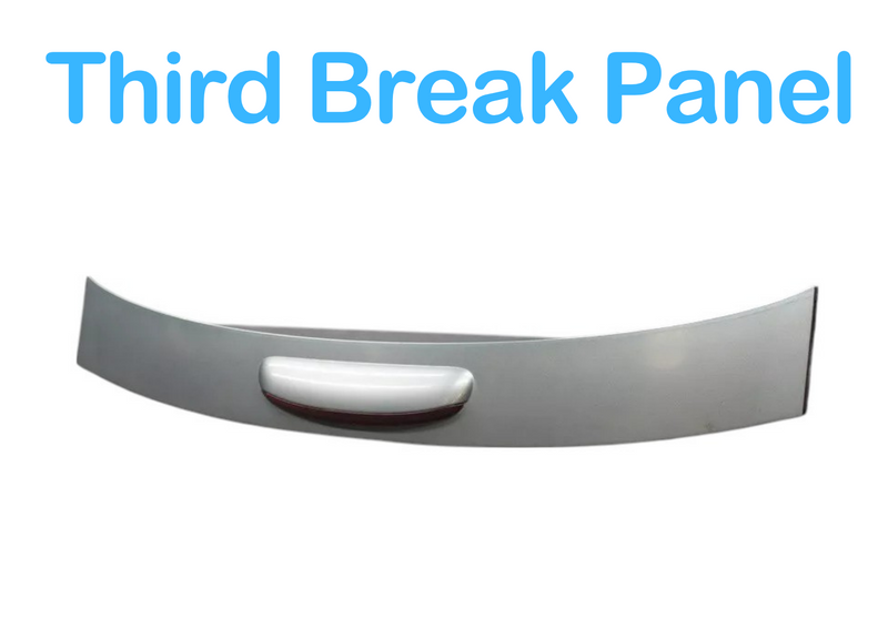 Load image into Gallery viewer, 02-05 Ford Thunderbird Rear 3RD Third Brake Stop Trim Panel Gray Oem
