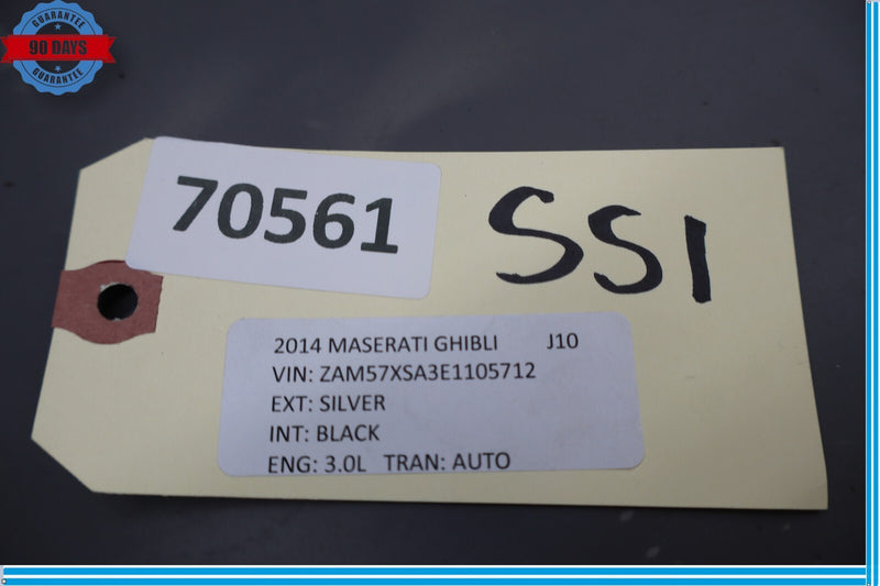 Load image into Gallery viewer, 14-20 Maserati Ghibli M157 Right Passenger Side Skirt Rocker Panel Molding Oem
