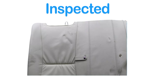 02-10 Lexus SC430 Z40 Rear Seat Upper Top Cushion Leather Backrest Grey Oem