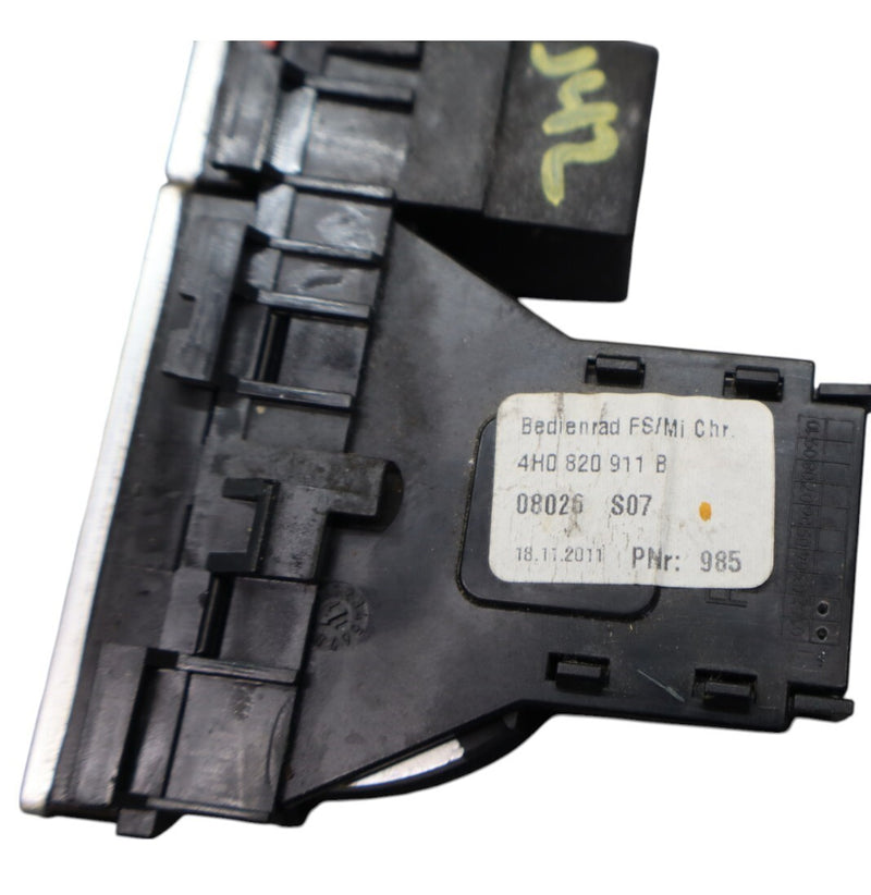 Load image into Gallery viewer, 11-18 Audi A8L Quattro Rear Air Vent Hazzard Blind Switch 4H0820911B Oem
