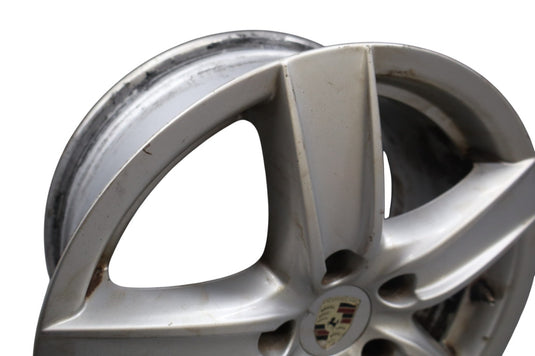 11-18 Porsche Cayenne 958 18" 5 Spoke Alloy Wheel Rim 8Jx18 ET53 7P5601025D Oem