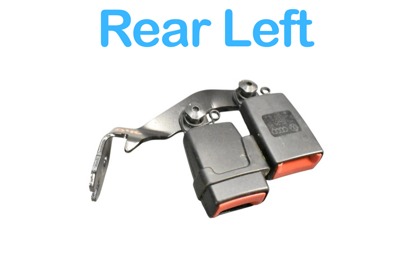 Load image into Gallery viewer, 11-18 Audi S8 A8 Quattro Rear Left Seat belt Double Buckle / Receiver Locks Oem
