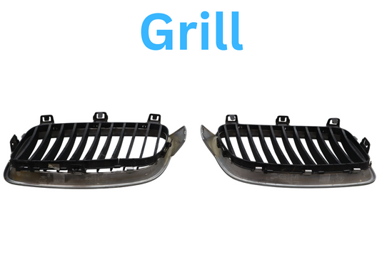 12-18 BMW 320i 328i 428i F30 Right & Left Side Radiator Hood Grill Grille Oem