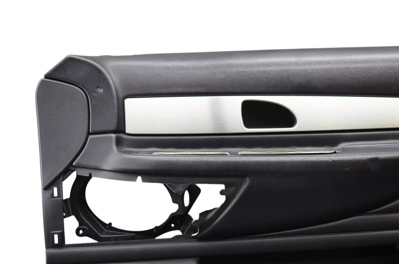 Load image into Gallery viewer, 2003 Ford Thunderbird Front Right Passenger Side Interior Door Panel Black Oem
