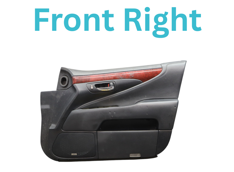 Load image into Gallery viewer, 07-09 Lexus LS460 LS460L Front Right Passenger Side Interior Door Trim Panel Oem
