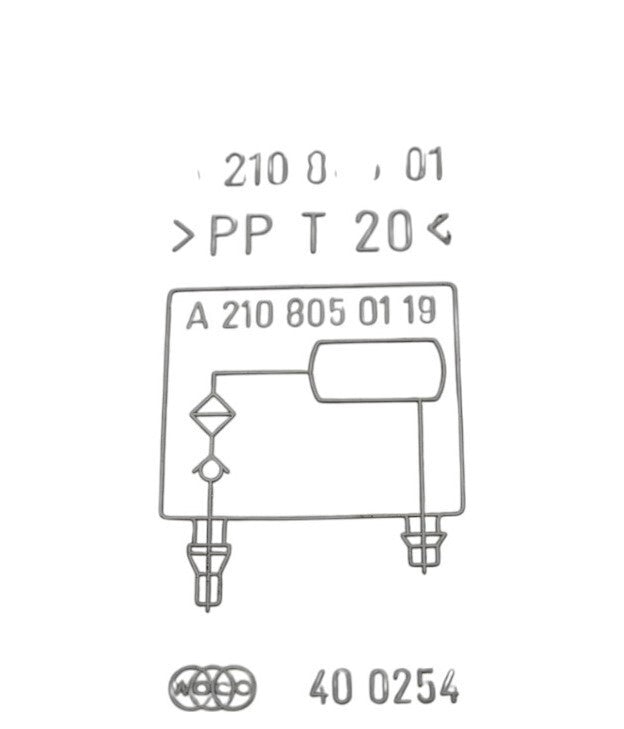 Load image into Gallery viewer, 00-12 Mercedes R230 SL500 CL500 S430 Rear Seat Vacuum Pump Reservoir Tank Oem
