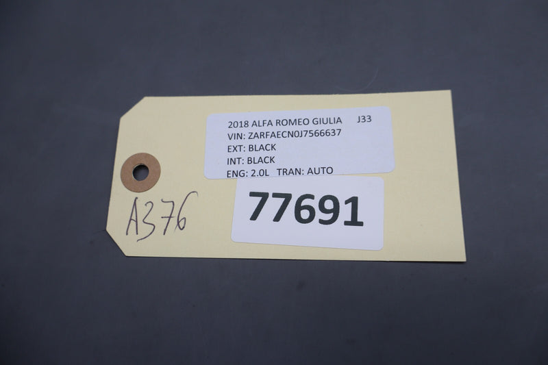 Load image into Gallery viewer, 17-19 Alfa Romeo Giulia Dash Right Passenger Side End Cap Cover Trim Panel Oem
