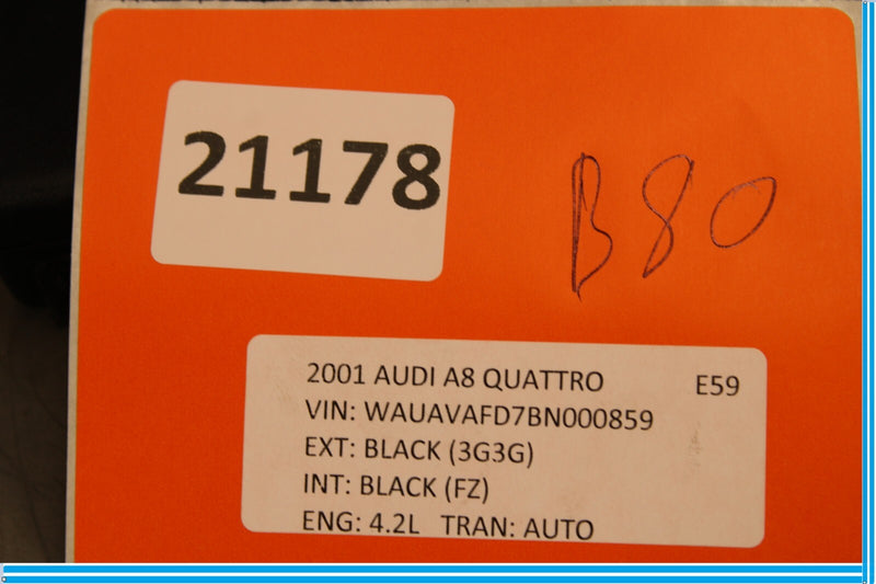Load image into Gallery viewer, 11-18 Audi A8 Quattro Front Right Passenger Side Seat Belt Buckle Receiver Oem
