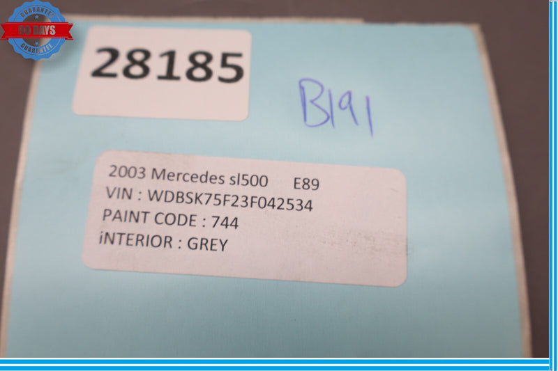 Load image into Gallery viewer, 03-06 Mercedes R230 SL500 Front Left Driver Side Bumper Foam Absorber Oem
