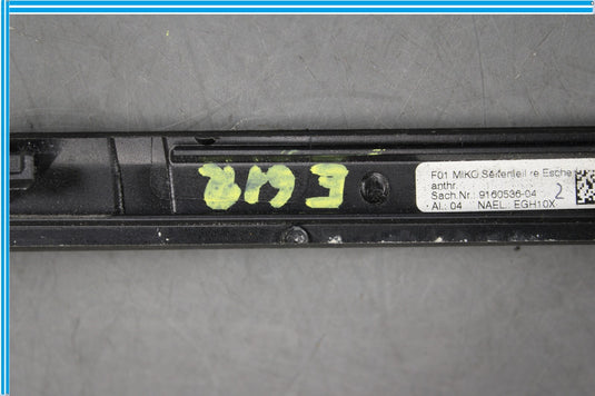 09-15 BMW 750Li F01 F02 Front Right Center Console Wood Trim Ash Grain Oem