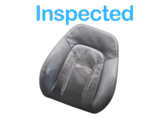 07-15 Audi Q7 Front Right Side Seat Top Upper Back Cushion Black 4L0881806A Oem