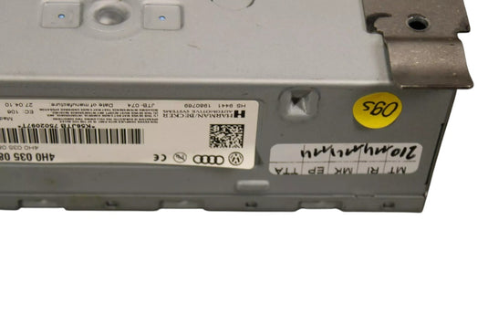 11-14 Audi A8L Quattro Audio Radio Receiver Head Trunk Satellite Mounted OEM