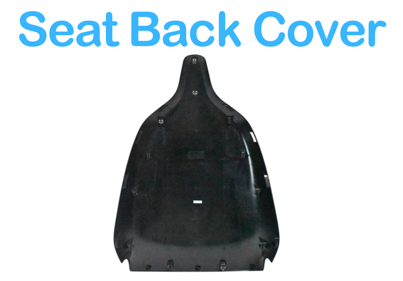 Load image into Gallery viewer, 16-20 Tesla Model X Front Left / Right 1st Row Seat Back Cover Shell Black OEM
