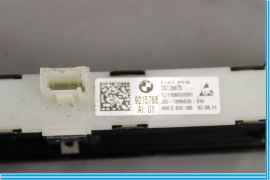 09-15 BMW 750i 750Li F01 Front Right Passenger Seat Position Memory Switch Oem