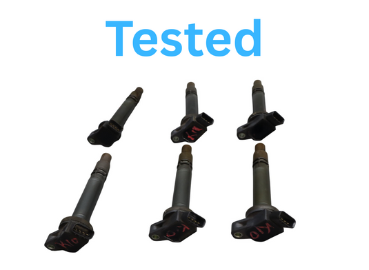 07-17 Lexus LS460 LS460L Engine Start Ignition Coil Set Of 6 9091902250 Oem