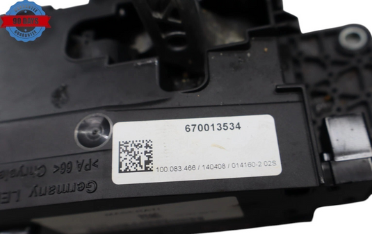 14-22 Maserati Ghibli Floor Shifter Gear Shift Selector Box Black 670013534 Oem