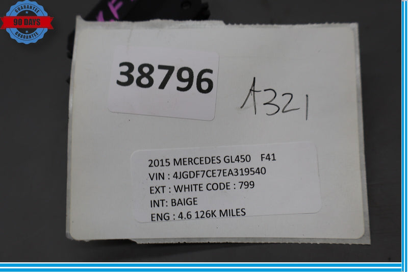 Load image into Gallery viewer, 13-19 Mercedes GL450 GL550 Front Left Driver Side Seat Lumbar Switch Black Oem
