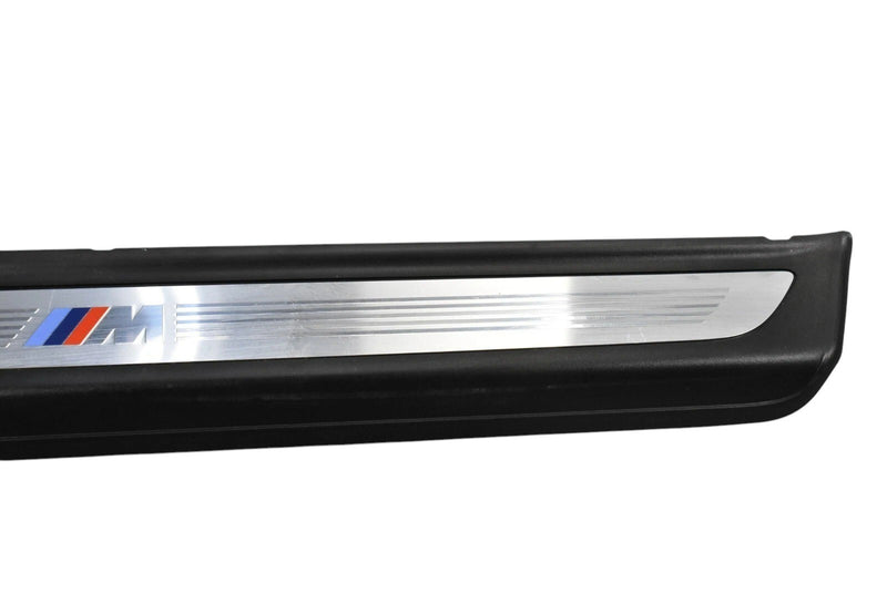 Load image into Gallery viewer, 12-17 BMW 650i 640i Front Right Passenger Door Sills Tread Plate 51478051706 Oem
