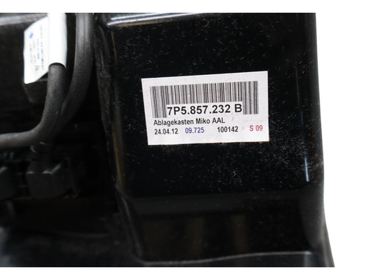 11-18 Porsche Cayenne 958 Center Console Storage Compartment Tray Box Oem