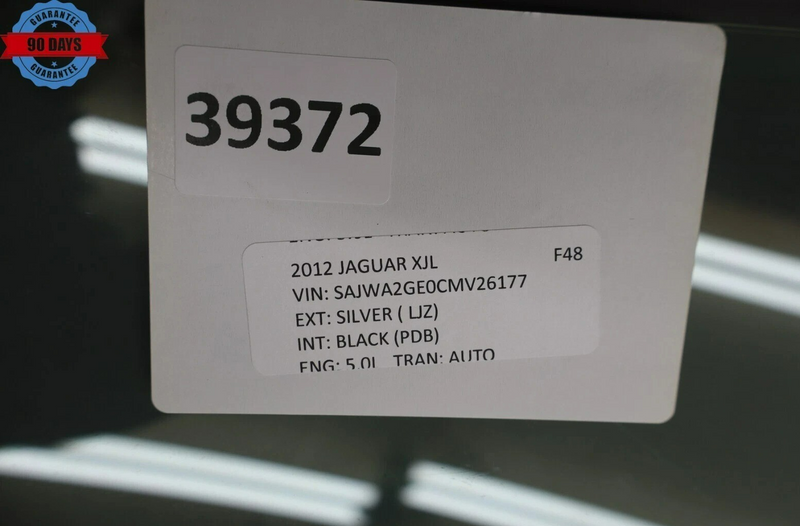 Load image into Gallery viewer, 10-19 Jaguar XJL X351 Rear Right Passenger Side Window Door Glass C2D14854 Oem
