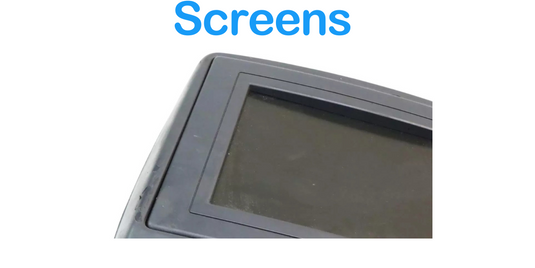 07-12 Mercedes R350 GL450 Rear Seat Headrest Screen Monitor Display 33650101 OEM