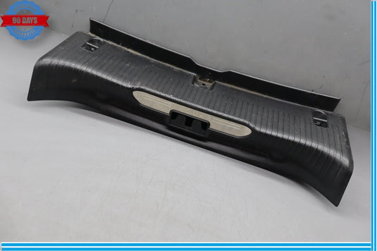 10-15 Jaguar XJ XJL X351 Rear Trunk Boot Scuff Panel Cover Trim w/ Molding Oem