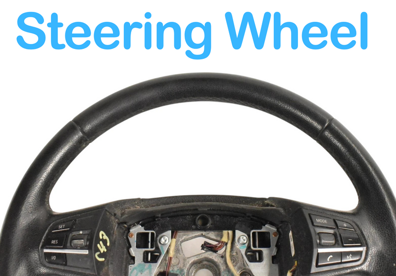 Load image into Gallery viewer, 11-16 BMW 535i 528i 550i Power Steering Wheel Leather W/Switches 36362441 Oem
