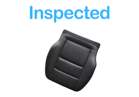 08-14 Mercedes C300 C350 Front Right Passenger Side Lower Seat Cushion Black Oem