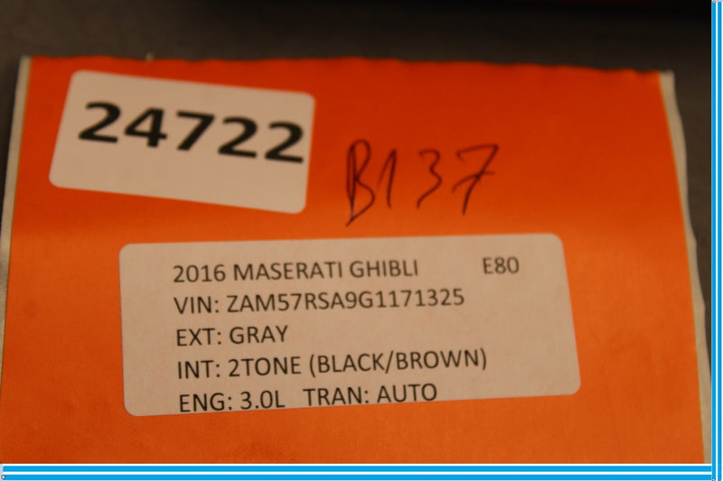 Load image into Gallery viewer, 14-20 Maserati Ghibli S Front Left Door Corner Cover Trim Vent Duct Oem
