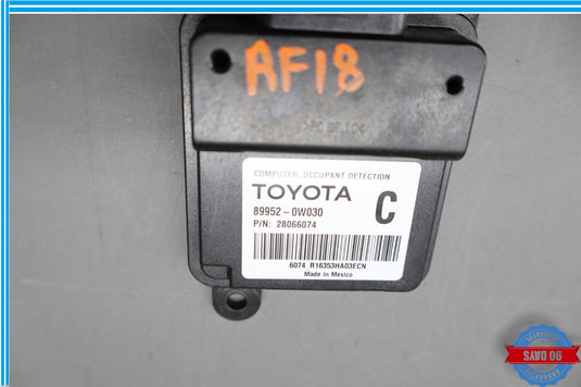 07-12 Lexus LS460 LS460L XF40 Front Right Side Seat Occupant Sensor Module Oem