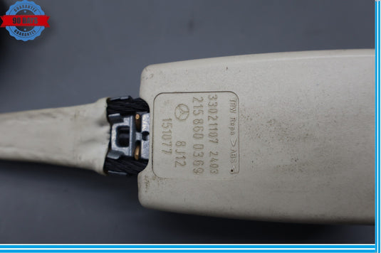 03-06 Mercedes R230 SL500 SL55 AMG Front Left Driver Side Seat Belt Buckle Oem