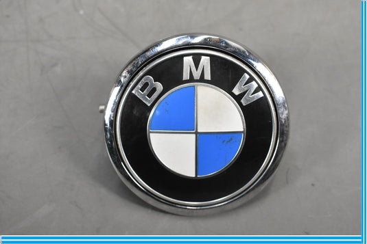 12-18 BMW 650i 640i F12 Rear Trunk Lid Release Switch Emblem Logo Bottom Oem