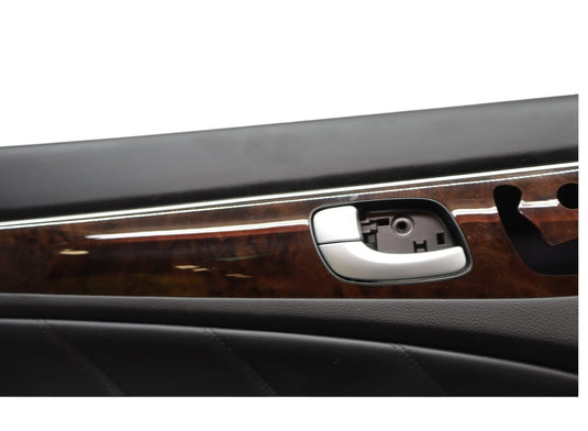 11-13 Hyundai Equus SIG Rear Left Driver Side Interior Door Trim Panel Oem