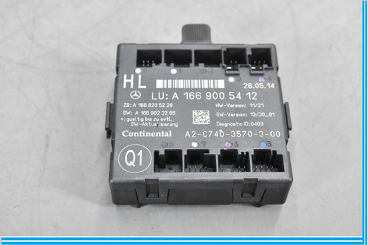 13-16 Mercedes GL450 X166 Rear Left Driver Side Door Control Module ECU Oem