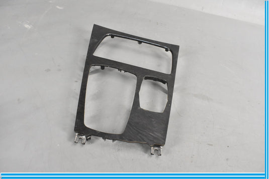 09-15 BMW 750i 750Li Front Center Bezel Console Cup Holder Dark Wood Trim Oem