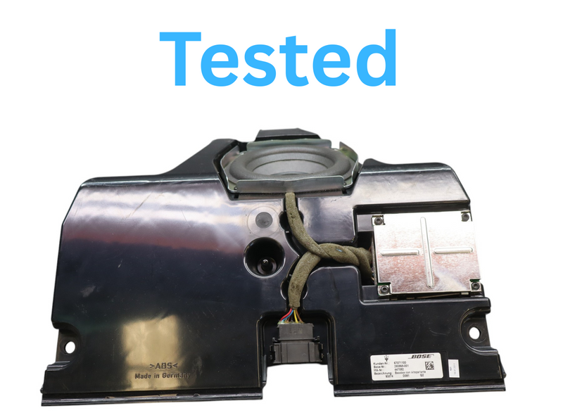 Load image into Gallery viewer, 03-19 Maserati Quattroporte M139 Front Bose Subwoofer Sound Speaker Oem
