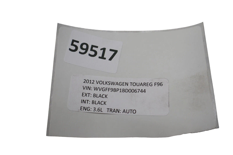 Load image into Gallery viewer, 11-17 Volkswagen Touareg Front Left Side Fender Wind Assembly 7P6821105E OEM
