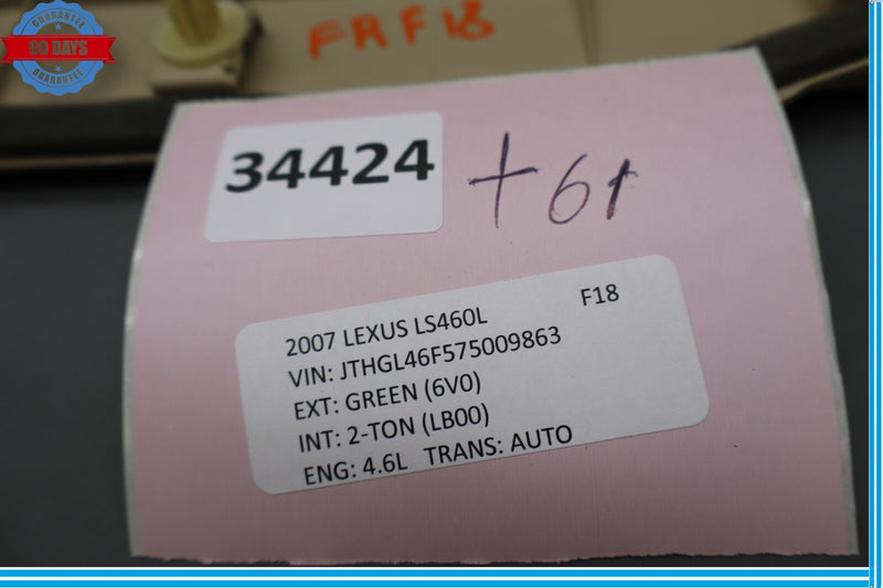 Load image into Gallery viewer, 07-12 Lexus XF40 LS460L Front Right Side Door Panel Trim 67711-50010 Oem
