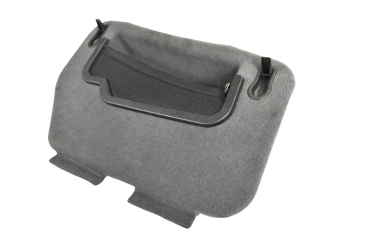 04-13 Maserati Quattroporte Rear Right Trunk Access Carpet Cover Trim Black OEM