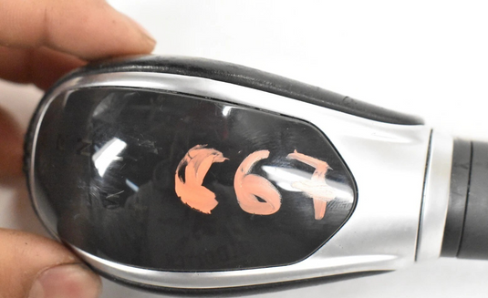 14-17 Maserati Ghibli Floor Gear Shifter Shift Lever Knob Leather Black Oem
